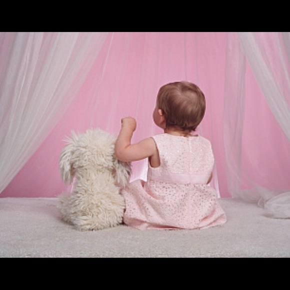 Pink Eyelet Dress Gymboree. Size 6-12 months - Picture 3 of 8